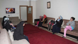 Van'da hasta yakınlarına ev konforunda ücretsiz misafirhane