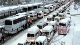 Karda evden çalışana mesai!