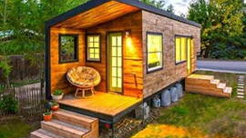 Kredi çekmeden kendi evini inşa etti!