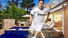Mesut Özil'in milyonluk sarayı!