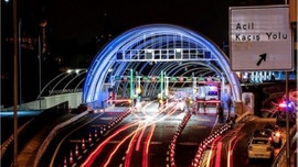 Avrasya Tüneli'nden günde ortalama 24 bin araç geçiyor