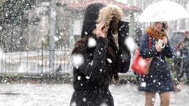 Bugün öğleden sonraya dikkat! Kar geliyor