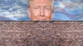 Donald Trump Meksika sınırına duvar ördürüyor