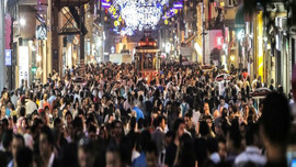 Taksim’deki oteller doldu taştı