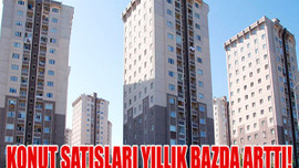 Konut satışları yıllık bazda arttı!