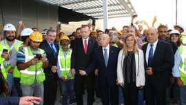 Erdoğan Kuveyt Havalimanı'nı inceledi!