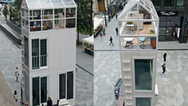 Bu ev bir otomobil kadar yer kaplıyor!