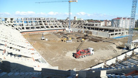 Ordu Stadı'nın yüzde 70'i tamam!
