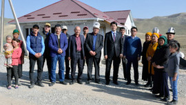 Heyelan yıktı TİKA yapıyor