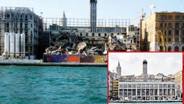 Karaköy yolcu salonu yıkıldı