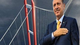 Çanakkale 1915 Köprüsü'ne ilk harç atıldı!