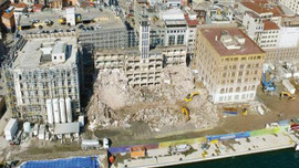 Galataport'ta ortalık karıştı!