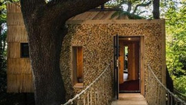 Ağaç ev olduğuna aldanmayın! Ülkenin en lüks evi