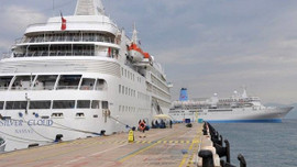 Kuşadası Ege Ports Limanı'na turist akını! 4 bin 237 turist geldi