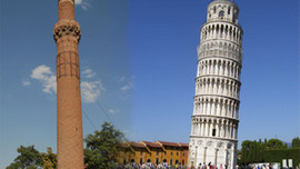 Pisa Kulesi'ne benzetiliyordu! ''Eğri Minare'' restore edilecek