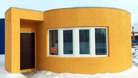 24 saat içinde ev inşa etti