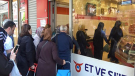 Et ve Süt Kurumu'nda kuyruk!