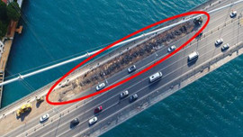 Köprüde 2,5 aylık çalışma başladı!