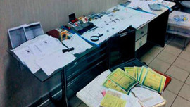 Kadrolu tapu çetesi hakim karşısında!