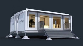 Bu konteynerler hem ev hem de ofis oluyor!