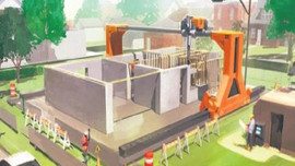 3 boyutlu yazıcıyla 20 saatte ev