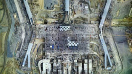 3. Havalimanı uzaydan görülüyor!