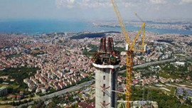Çamlıca Kulesi'nde inşaat sürüyor!