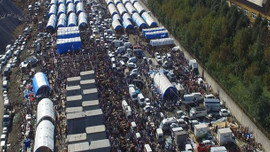 Burası İstanbul! Her yer tıklım tıklım