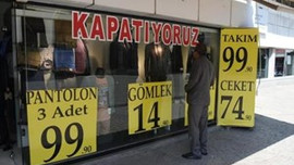 Dükkanlar bir bir kepenk indiriyor!