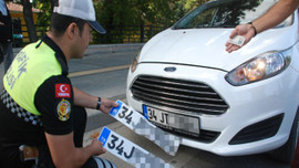 APP plaka kullanan sürücüler dikkat!