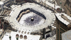 Kabe-i Muazzama havadan görüntülendi