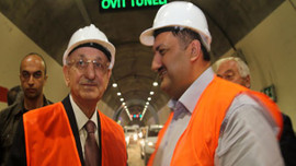 TBMM Başkanı Ovit Tüneli'ni inceledi