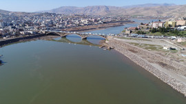 Dicle Nehri etrafındaki çalışma tamamlandı