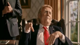 Konut projesi için Trump'lı reklam!