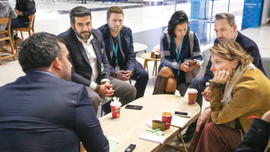 Gülse Birsel yeni havalimanına gitti!