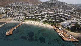 İnşaattaki kriz Bodrum'u pas geçti