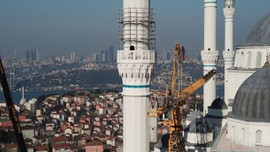 Çamlıca Camisi'nin yüzde 90'ı tamamlandı