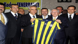 Fenerbahçe Başkanı Yıldırım, Hatay'da