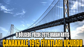 Çanakkale 1915 Köprüsü konut fiyatlarını uçurdu