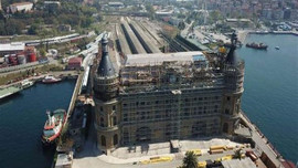 Haydarpaşa Garı'nın kule restorasyonu tamamlandı