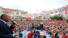 AK Parti'nin Çorlu mitingi 