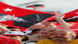 CHP'nin cumhurbaşkanı adayı İnce'nin İzmir mitingi