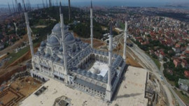 Çamlıca Camii’nde geri sayım başladı