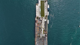 Galatasaray Adası'nda yıkım bitti