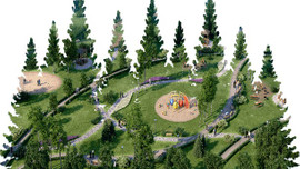 TOKİ millet bahçelerine başladı