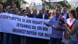 Konutzedelerin eylemine izin verilmedi