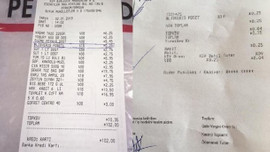 Poşetten memnun kalmadı parasını geri istedi