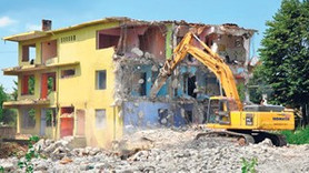 Trabzonda 612 bina yıkıldı