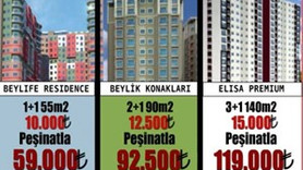 Osmanlı İnşaat'tan 3 Projeye Özel Peşinatı 3 Taksitte Ödeme İmkanı