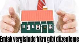 Emlak vergisinde fıkra gibi düzenleme